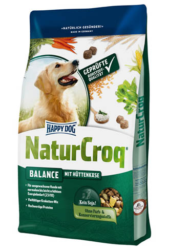 Happy Dog (Хеппи дог) NaturCroq Balance. Сухой корм для собак с нормальными потребностями в энергии, 15 кг